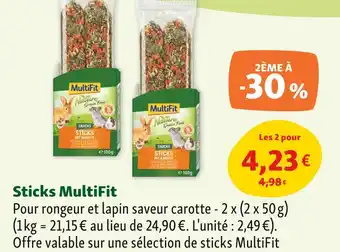 Maxi Zoo MultiFit Sticks offre