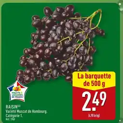 ALDI Raisin offre