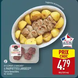 ALDI ST-CLÉMENT LE BOUCHER 4 Paupiettes Lardées offre