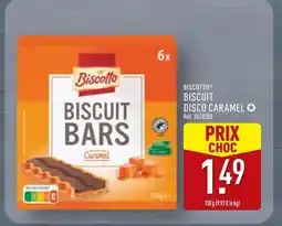 ALDI BISCOTTO Biscuit bars caramel offre