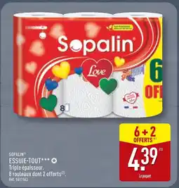 ALDI SOPALIN Essuie-Tout Triple Épaisseur offre