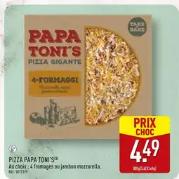 ALDI PAPA TONI’S Pizza offre