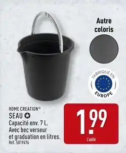 ALDI HOME CREATION Seau offre