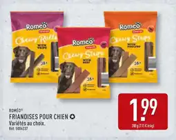 ALDI ROMÉO Friandises pour chien - Chewy Rolls with Tripe offre