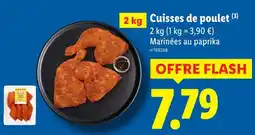 Lidl Cuisses de poulet offre