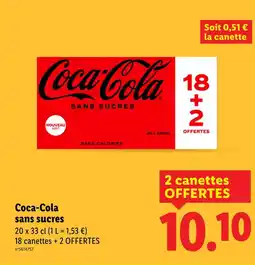 Lidl Coca-cola offre