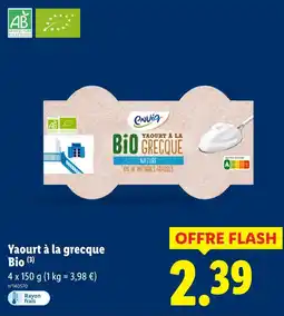Lidl Envia Yaourt à la grecque Bio offre