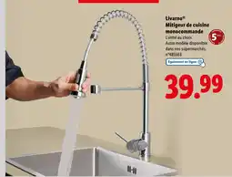 Lidl LIVARNO Mitigeur de cuisine monocommande offre