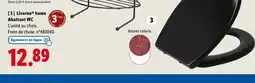 Lidl Abattant WC noir offre