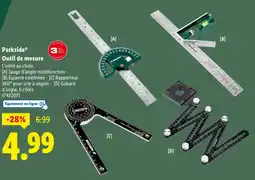 Lidl Parkside Jauge d’angle multifonction offre