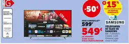 Super U Samsung Téléviseur 55' QLED 4K offre