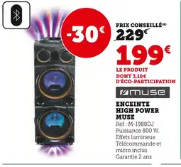 Super U Muse Enceinte High Power offre