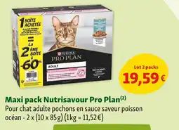 Maxi Zoo Maxi pack nutrisavour pro plan offre