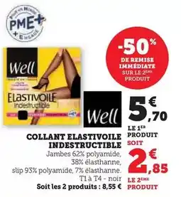 Hyper U Well - collant elastivoile indestructible offre