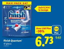 Lidl FINISH Quantum offre
