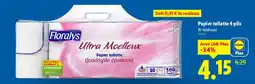 Lidl FLORALYS Papier toilette 4 plis offre