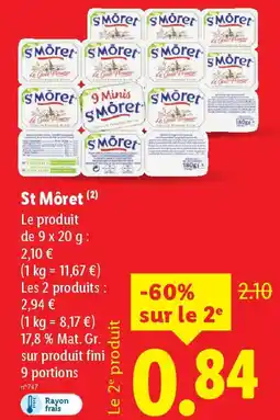 Lidl ST MORET offre