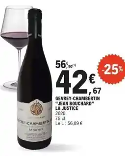 E.Leclerc Jean bouchard - gevrey-chambertin offre