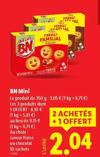 Lidl BN Mini offre