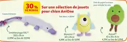 Maxi Zoo Sur une sélection de jouets pour chien anione offre