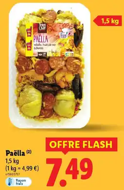 Lidl Paella offre