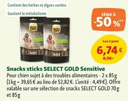Maxi Zoo Snacks sticks select gold sensitive nacks select gold offre