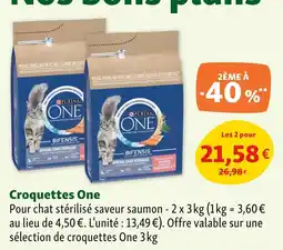 Maxi Zoo Croquettes one offre