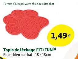 Maxi Zoo Tapis de léchage fit+fun offre