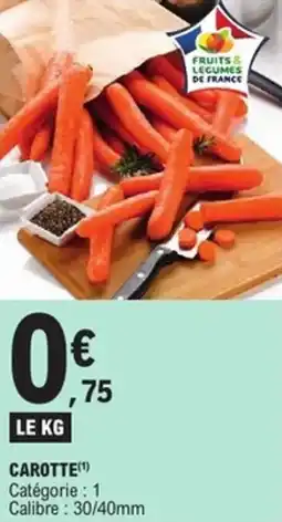 E.Leclerc Express Carotte offre