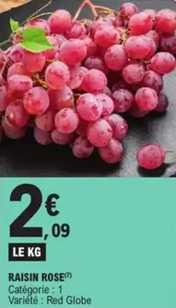 E.Leclerc Express Raisin rose offre