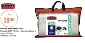 Dodo oreiller optiform ferme