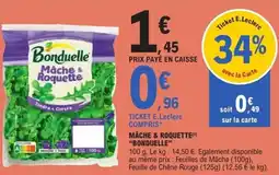 E.Leclerc Express Mâche & roquette bonduelle offre