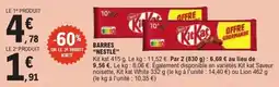 E.Leclerc Express Barres nestlé offre