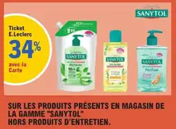 E.Leclerc Express Sanytol offre
