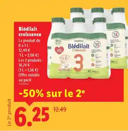 Lidl BLEDILAIT croissance offre