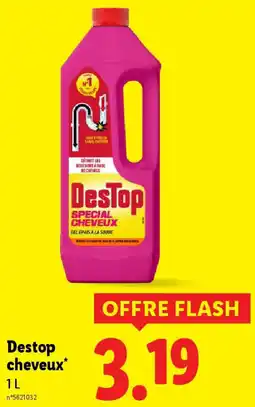 Lidl DESTOP cheveux offre
