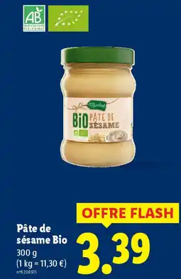 Lidl MARIBEL Pâte de sésame Bio offre
