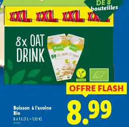 Lidl Boisson à l'avoine Bio offre