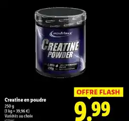 Lidl IRONMAXX Creatine en poudre offre