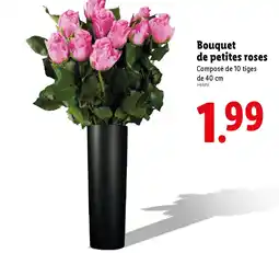 Lidl Bouquet de petites roses offre