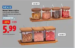 Lidl WENKO Boîtes à épices offre