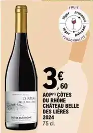 E.Leclerc Guess - aop côtes du rhône offre