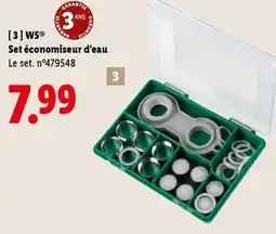 Lidl W5 Set économiseur d'eau offre