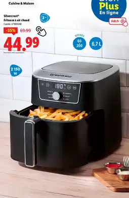 Lidl SILVERCREST Friteuse à air chaud offre