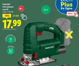 Lidl PARKSIDE Scie sauteuse sans fil offre