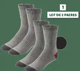 Lidl PARKSIDE Chaussettes de travail thermiques offre