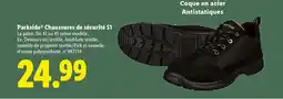 Lidl PARKSIDE Chaussures de sécurité S1 offre
