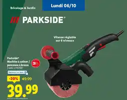 Lidl PARKSIDE Machine à satiner / ponceuse à brosse offre
