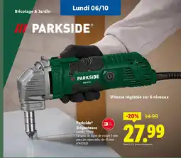 Lidl PARKSIDE Grignoteuse offre