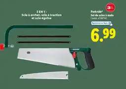 Lidl PARKSIDE Set de scies à main offre